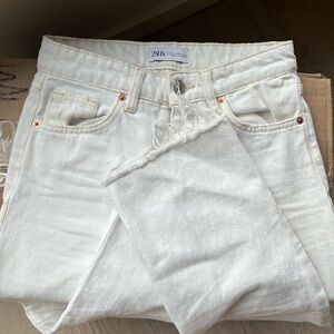 Zara straight leg jeans